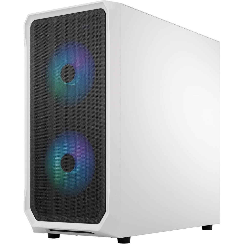 Fractal Design Focus 2 RGB - White TG Clear Tint Mid Tower Case