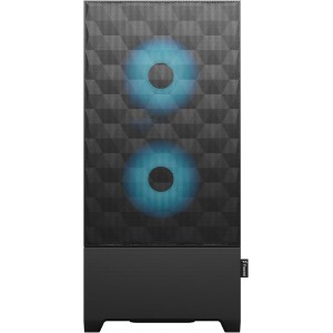 Fractal Design Pop Air RGB Cyan Core TG Clear Tint Mid Tower Case 