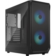Fractal Design Focus 2 RGB - Black TG Clear Tint Mid Tower Case 