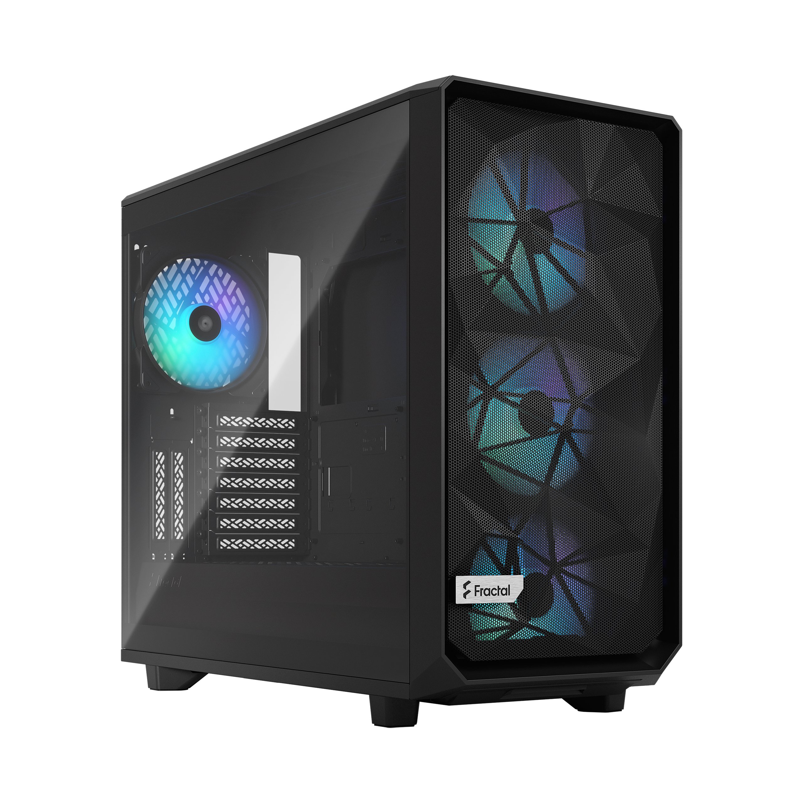 Fractal Design Meshify 2 RGB - Black TG Light Tint Mid Tower Case