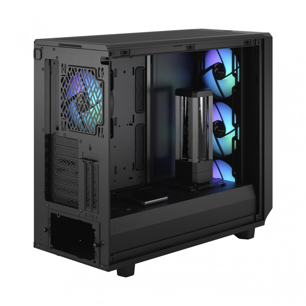 Fractal Design Meshify 2 RGB - Black TG Light Tint Mid Tower Case Fractal Design Meshify 2 RGB - Black TG Light Tint Mid Tower Case