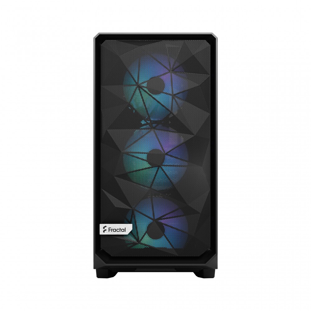 Fractal Design Meshify 2 RGB - Black TG Light Tint Mid Tower Case Fractal Design Meshify 2 RGB - Black TG Light Tint Mid Tower Case