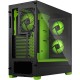 Fractal Design Pop Air RGB Green Core TG Clear Tint Mid Tower Case Fractal Design Pop Air RGB Green Core TG Clear Tint Mid Tower Case