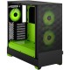 Fractal Design Pop Air RGB Green Core TG Clear Tint Mid Tower Case Fractal Design Pop Air RGB Green Core TG Clear Tint Mid Tower Case