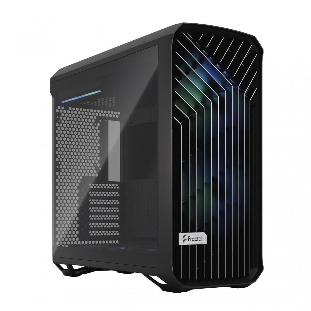 Fractal Design Torrent RGB Black TG Light Tint Mid Tower Case Fractal Design Torrent RGB Black TG Light Tint Mid Tower Case