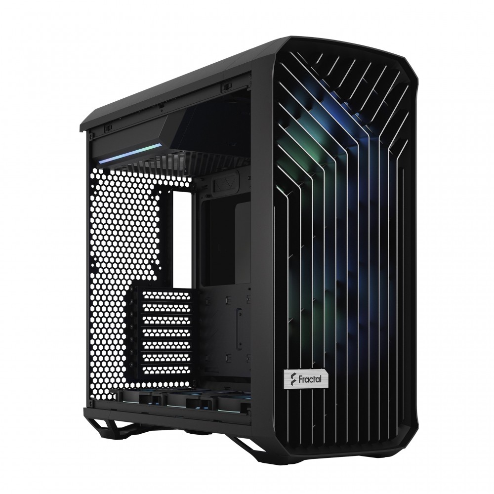 Fractal Design Torrent RGB Black TG Light Tint Mid Tower Case Fractal Design Torrent RGB Black TG Light Tint Mid Tower Case