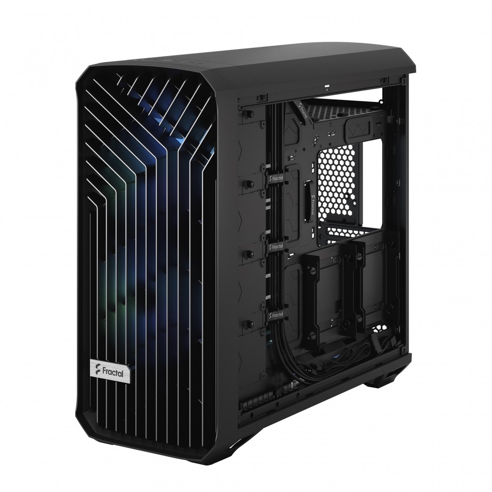 Fractal Design Torrent RGB Black TG Light Tint Mid Tower Case Fractal Design Torrent RGB Black TG Light Tint Mid Tower Case