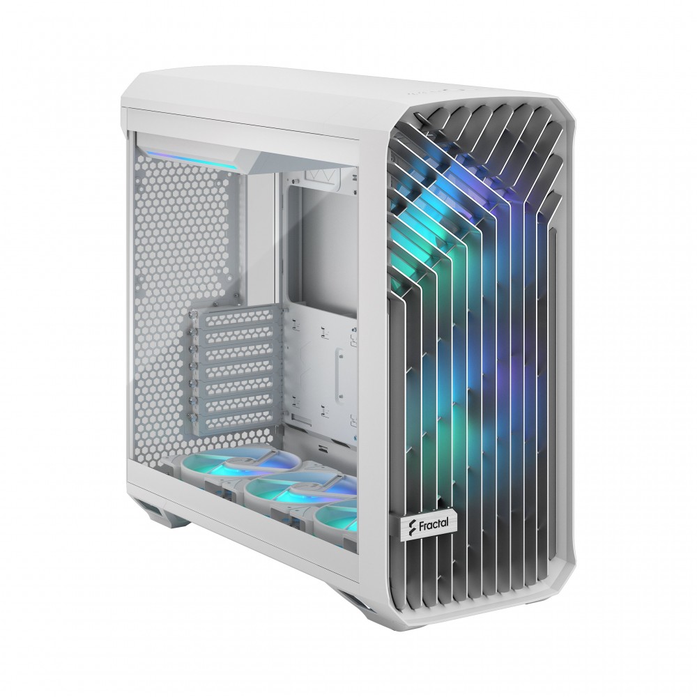 Fractal Design Torrent RGB White TG Clear Tint Mid Tower Case Fractal Design Torrent RGB White TG Clear Tint Mid Tower Case