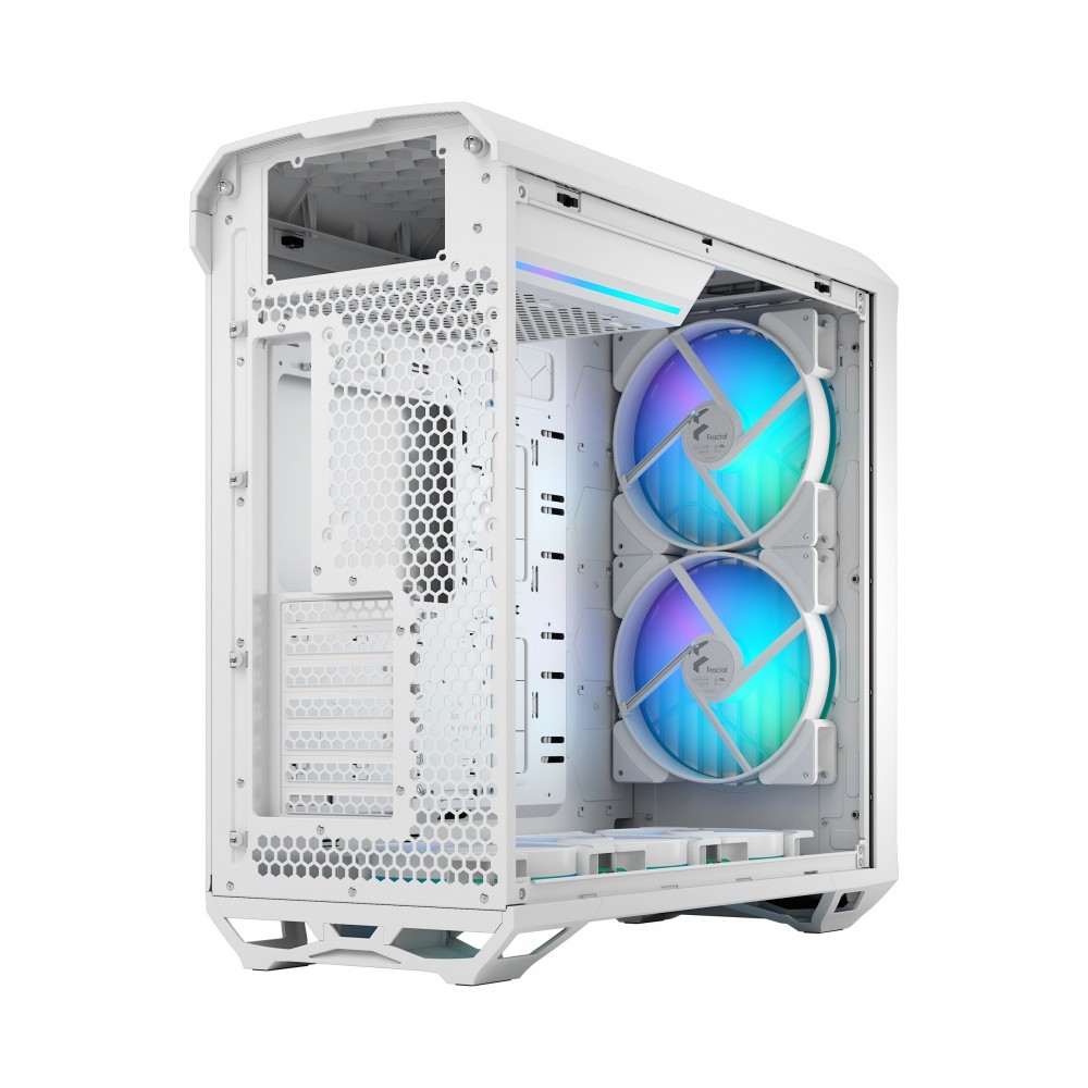 Fractal Design Torrent RGB White TG Clear Tint Mid Tower Case Fractal Design Torrent RGB White TG Clear Tint Mid Tower Case