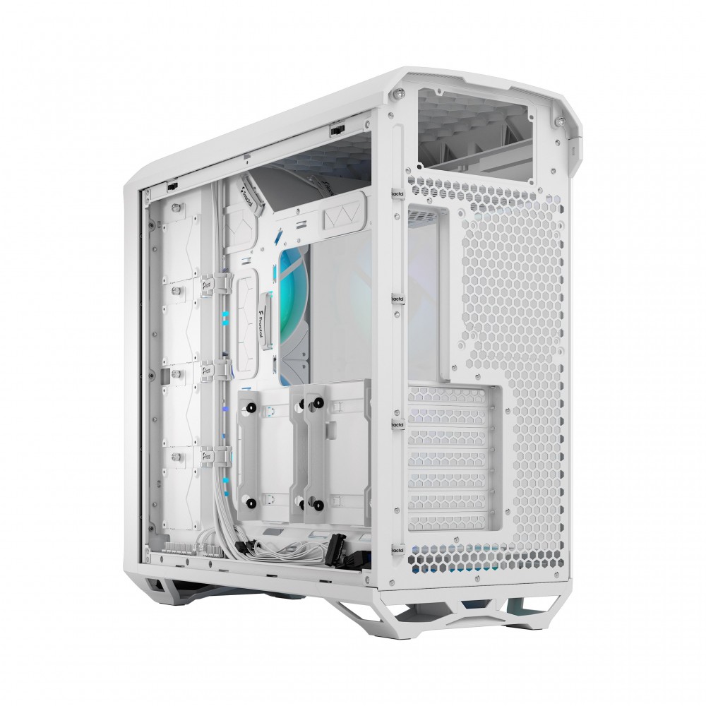 Fractal Design Torrent RGB White TG Clear Tint Mid Tower Case Fractal Design Torrent RGB White TG Clear Tint Mid Tower Case
