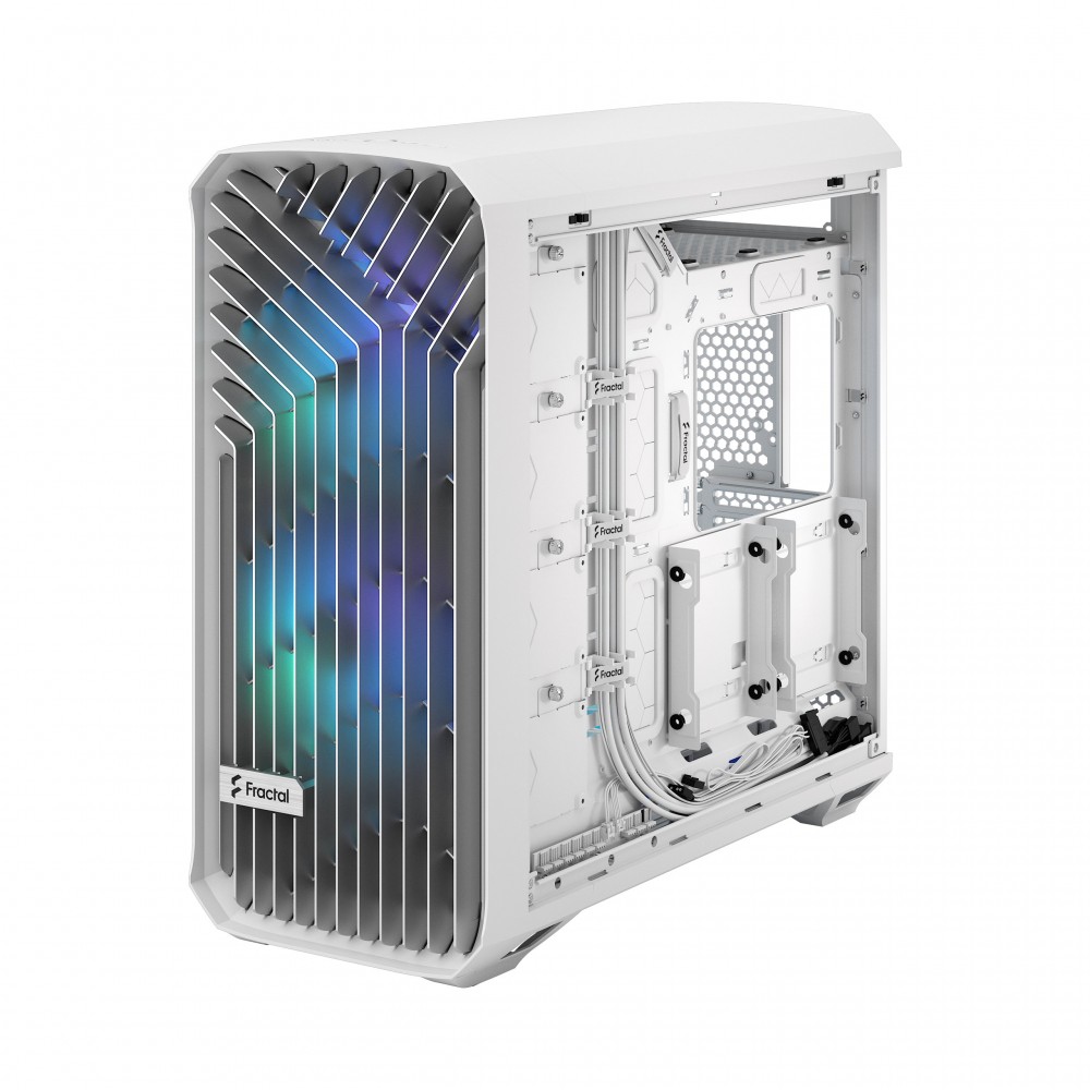Fractal Design Torrent RGB White TG Clear Tint Mid Tower Case Fractal Design Torrent RGB White TG Clear Tint Mid Tower Case