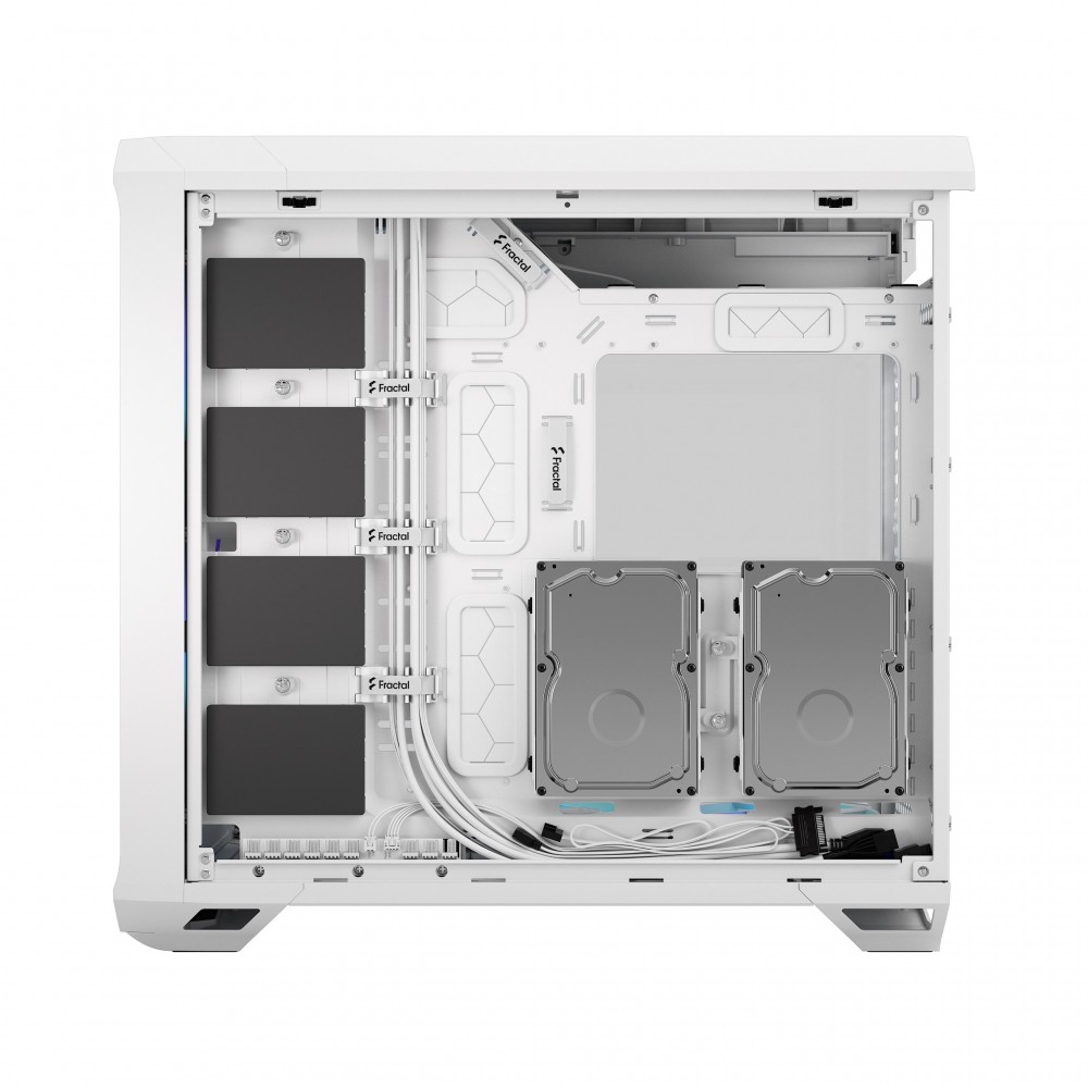Fractal Design Torrent RGB White TG Clear Tint Mid Tower Case Fractal Design Torrent RGB White TG Clear Tint Mid Tower Case