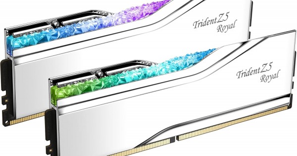 G.Skill Trident Z5 Royal 96GB (2X48) 6800 CL34 DDR5 - F5
