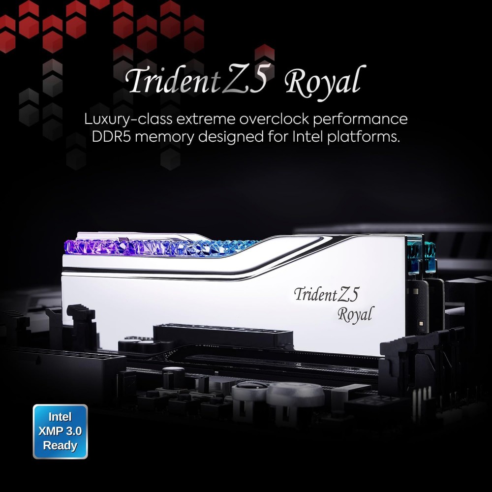G.Skill Trident Z5 Royal 96GB (2X48) 6800 CL34 DDR5