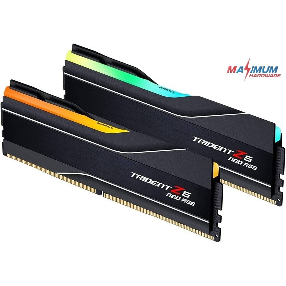 G.Skill Trident Z5 Neo RGB 64GB (2X32) 6000 CL36 DDR5 G.Skill Trident Z5 Neo RGB 64GB (2X32) 6000 CL36 DDR5