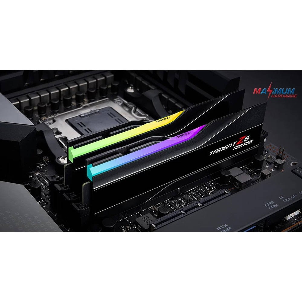 G.Skill Trident Z5 Neo RGB 64GB (2X32) 6000 CL36 DDR5 G.Skill Trident Z5 Neo RGB 64GB (2X32) 6000 CL36 DDR5