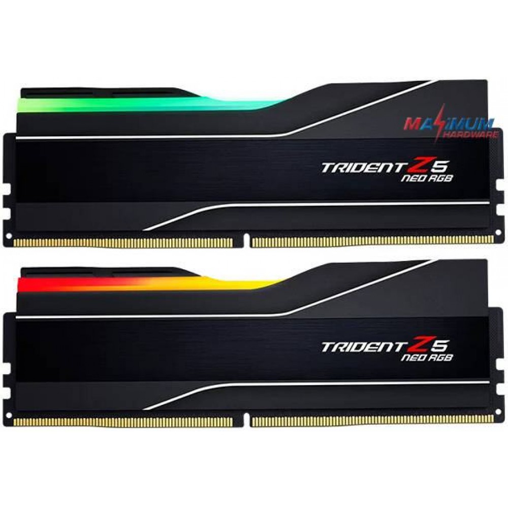 G.Skill Trident Z5 Neo RGB 64GB (2X32) 6000 CL36 DDR5 G.Skill Trident Z5 Neo RGB 64GB (2X32) 6000 CL36 DDR5