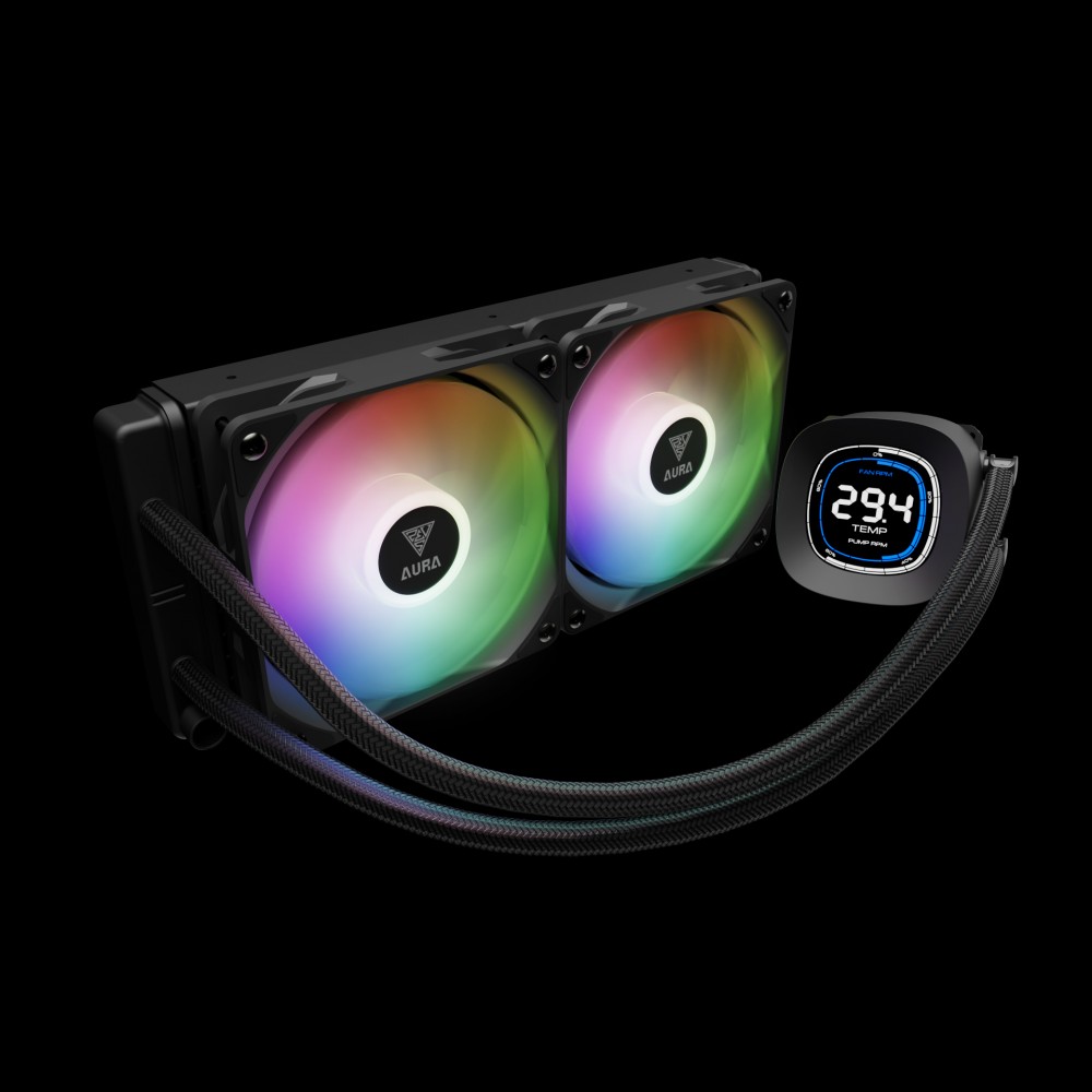 Gamdias AURA GL240 DIGITAL 240M ARGB Liquid Cooler