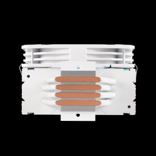 GAMDIAS Boreas E1-410 WH Dissipatore CPU Ad Aria – Ventola ARGB PWM, Tubi Heatpipe DTC, Compatibile Intel E AMD - 5