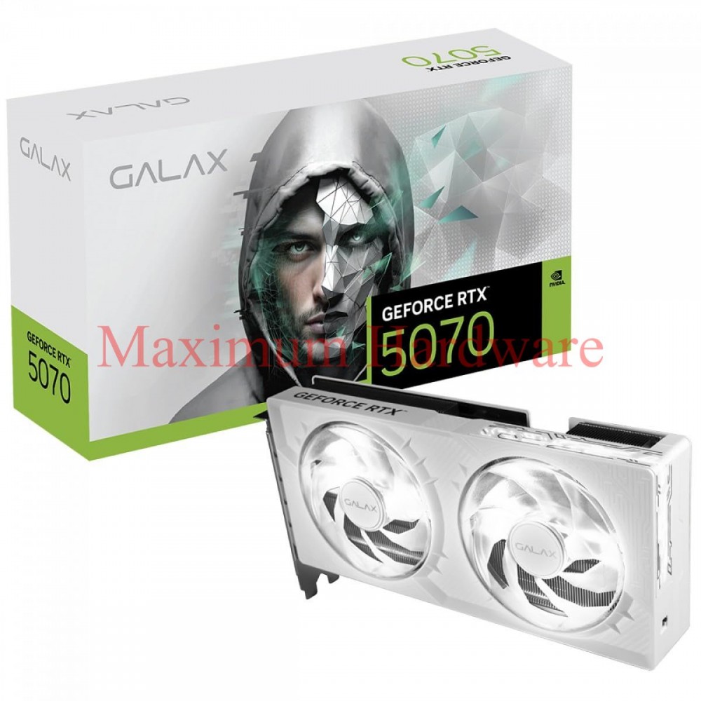 GALAX RTX 5070 1-Click OC White 12GB GDDR7