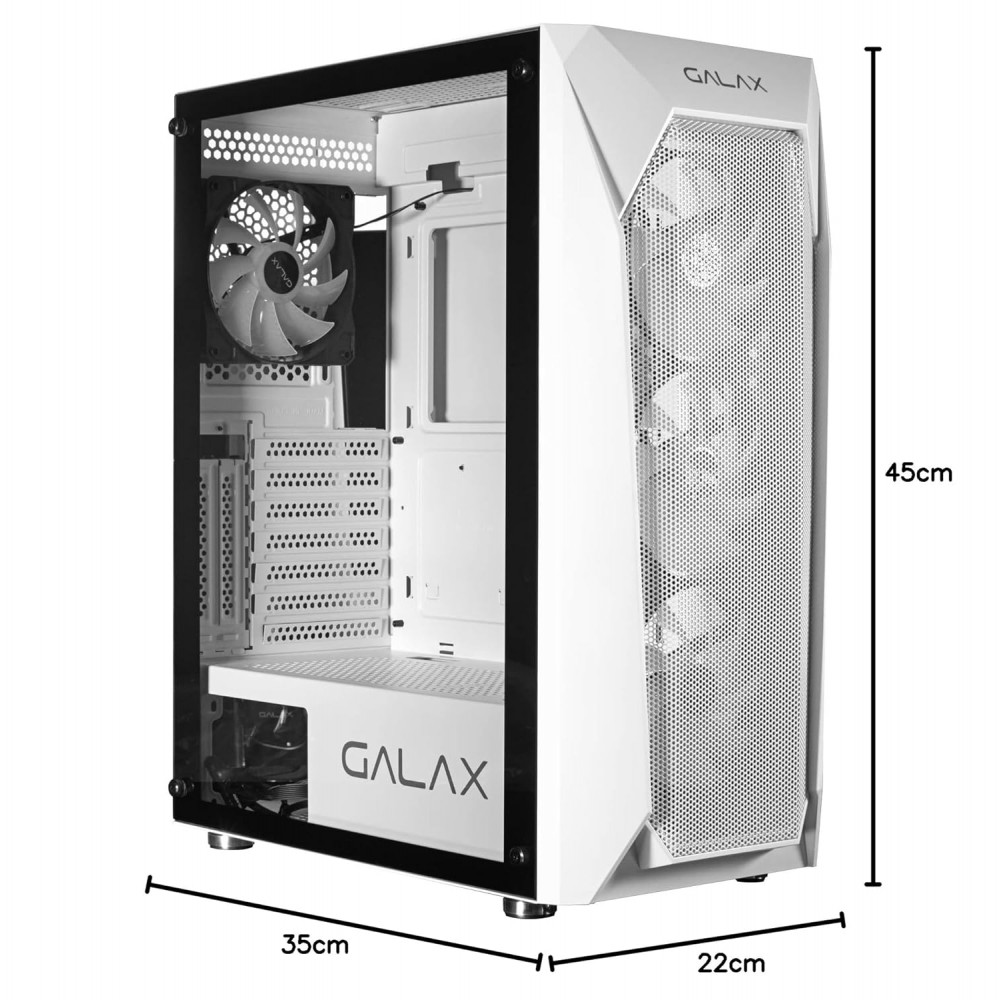 GALAX Gaming  Case Revolution - 05  White