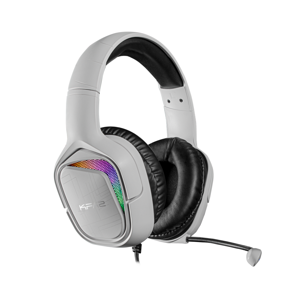 GALAX Sonar-04 USB 7.1 Channel RGB Gaming Headset (White)