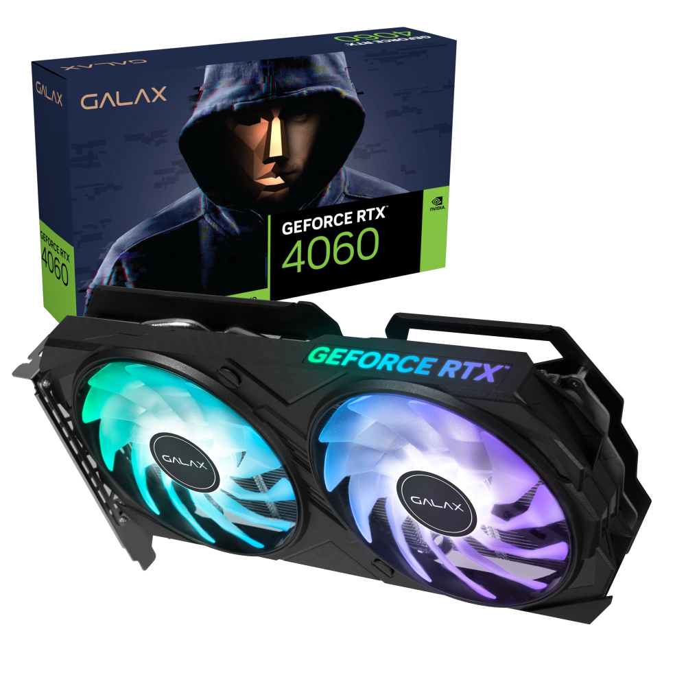 GALAX GeForce RTX™ 4060 EX 1-Click OC 8G GDDR6