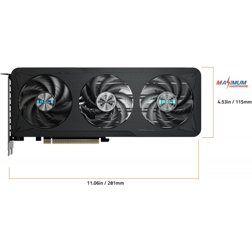 GIGABYTE RTX 5060 EAGLE MAX OC 3X 8GB GDDR7 GIGABYTE RTX 5060 EAGLE MAX OC 3X 8GB GDDR7