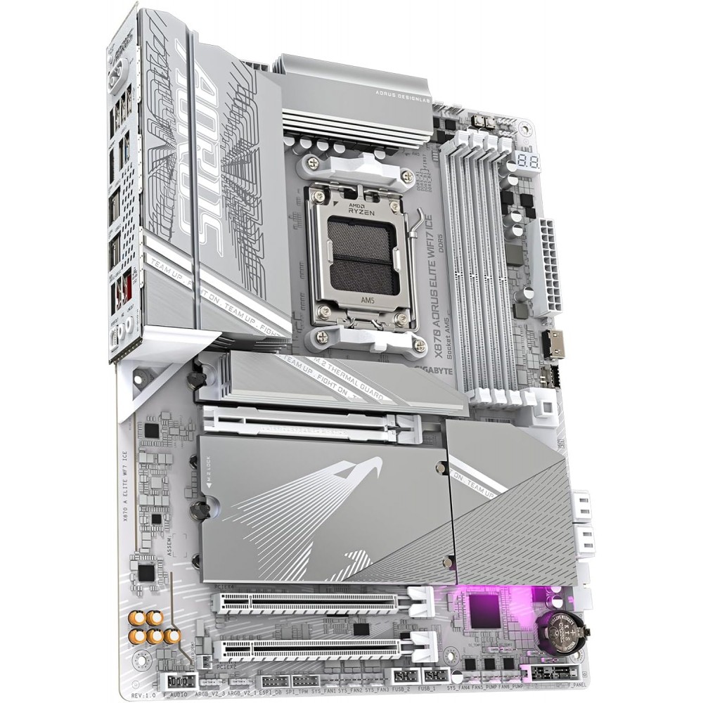 GIGABYTE X870 AORUS ELITE WIFI7 ICE GIGABYTE X870 AORUS ELITE WIFI7 ICE