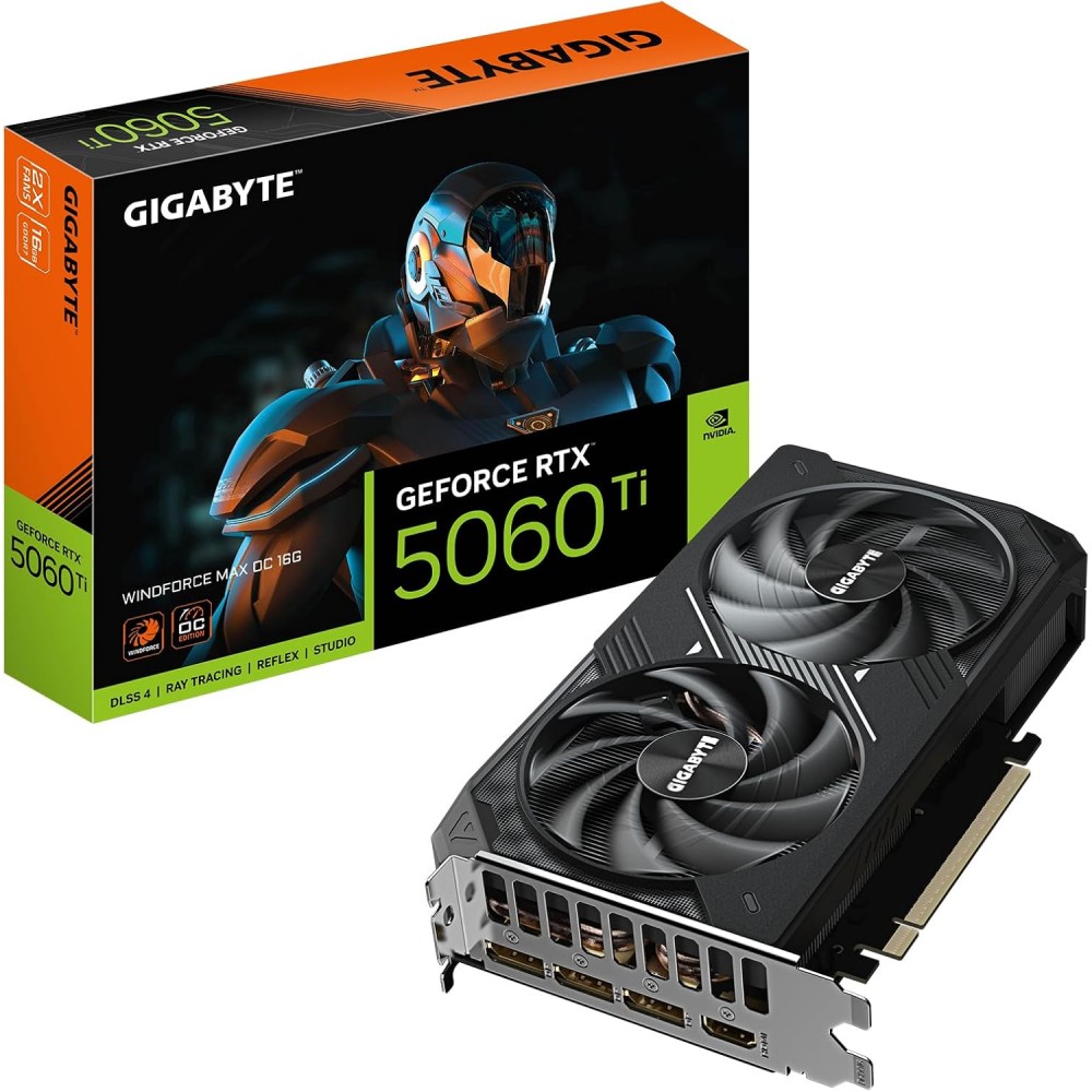 GIGABYTE RTX 5060 TI WINDFORCE MAX 16GB GDDR7
