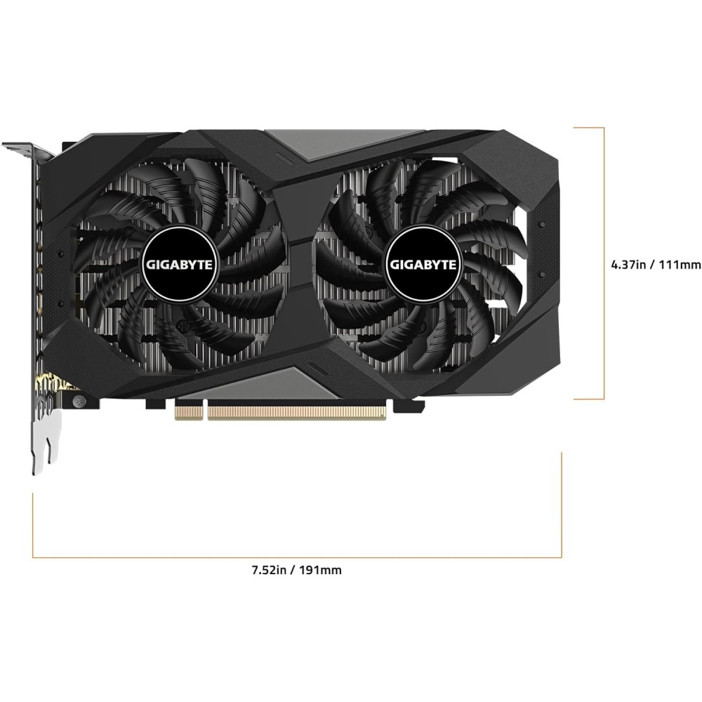 GIGABYTE GeForce RTX™ 3050 WINDFORCE OC V2 6G GDDR6