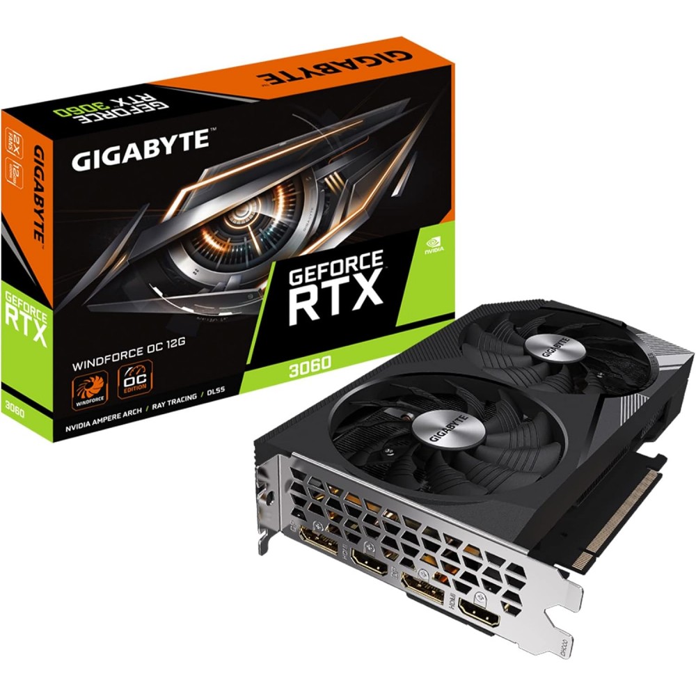 GIGABYTE RTX 3060 WINDFORCE OC 12GB GDDR6