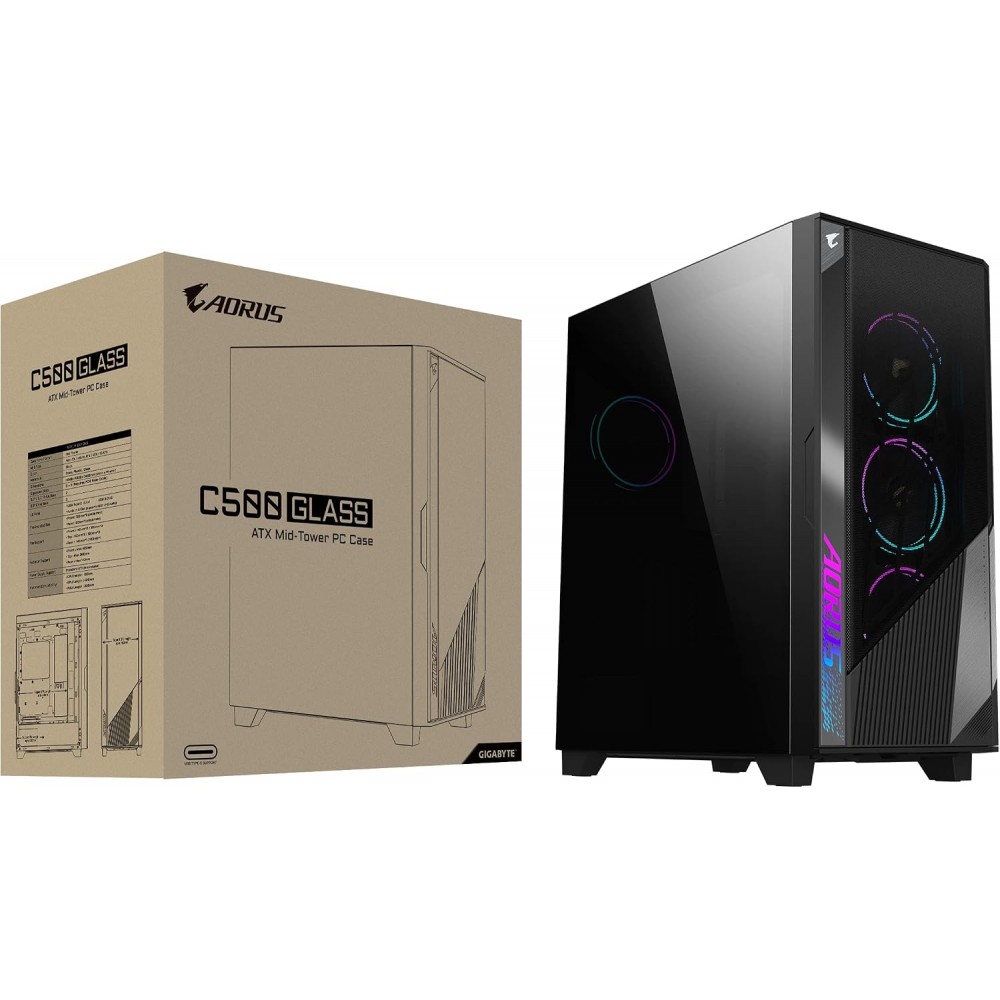 GIGABYTE AORUS C500 GLASS GAMING CASE