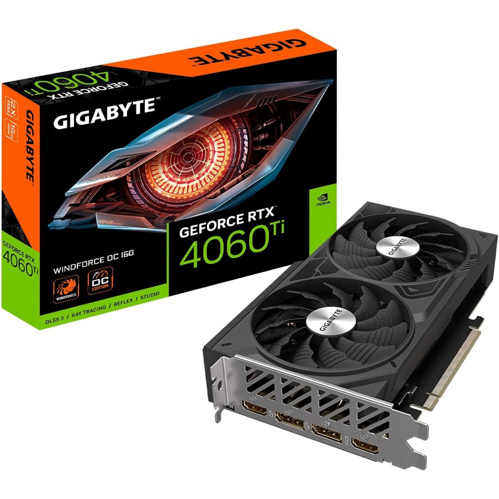 GIGABYTE RTX 4060 Ti WINDFORCE OC 16GB GDDR6