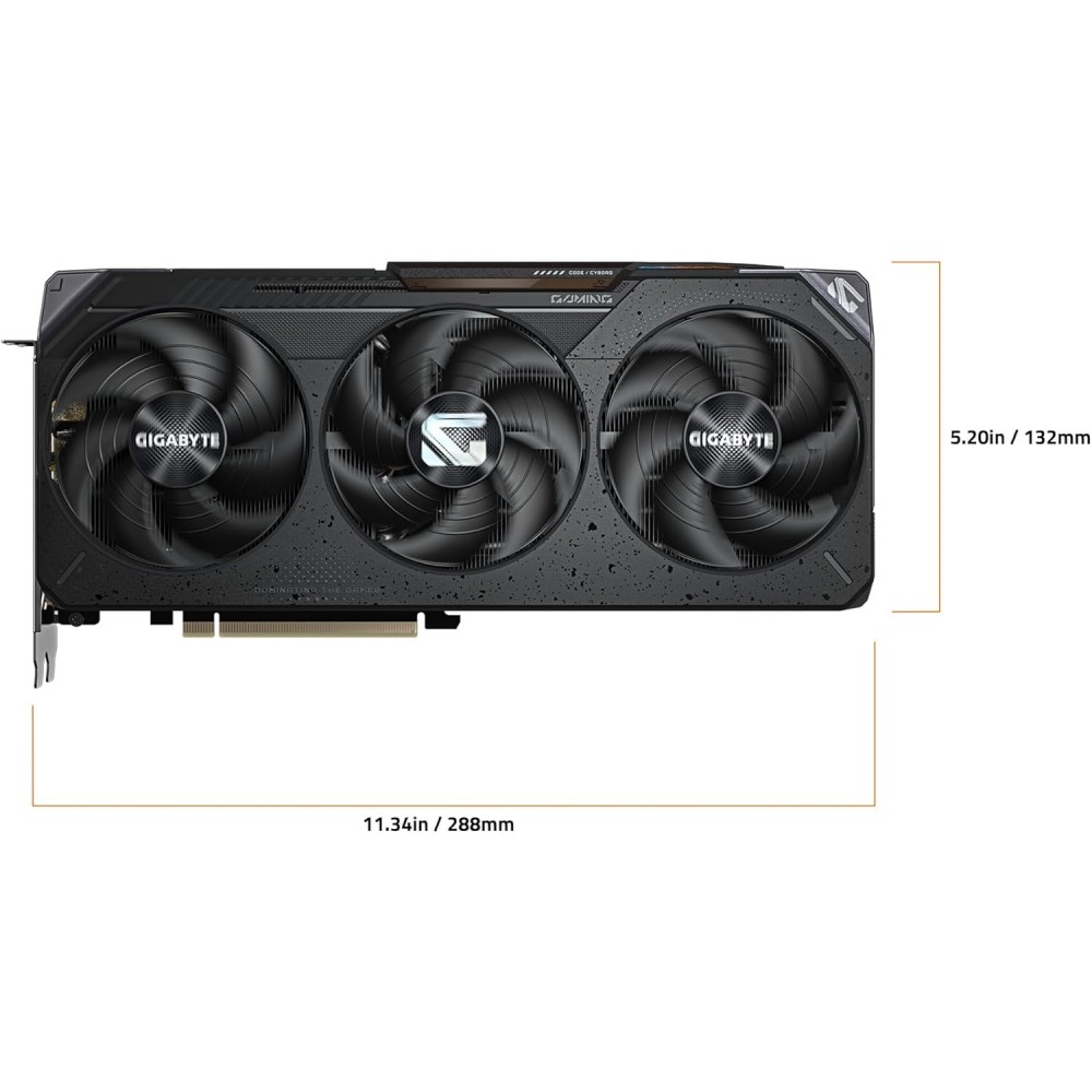 GIGABYTE RX 9070 XT GAMING OC 16GB GDDR6 GIGABYTE RX 9070 XT GAMING OC 16GB GDDR6