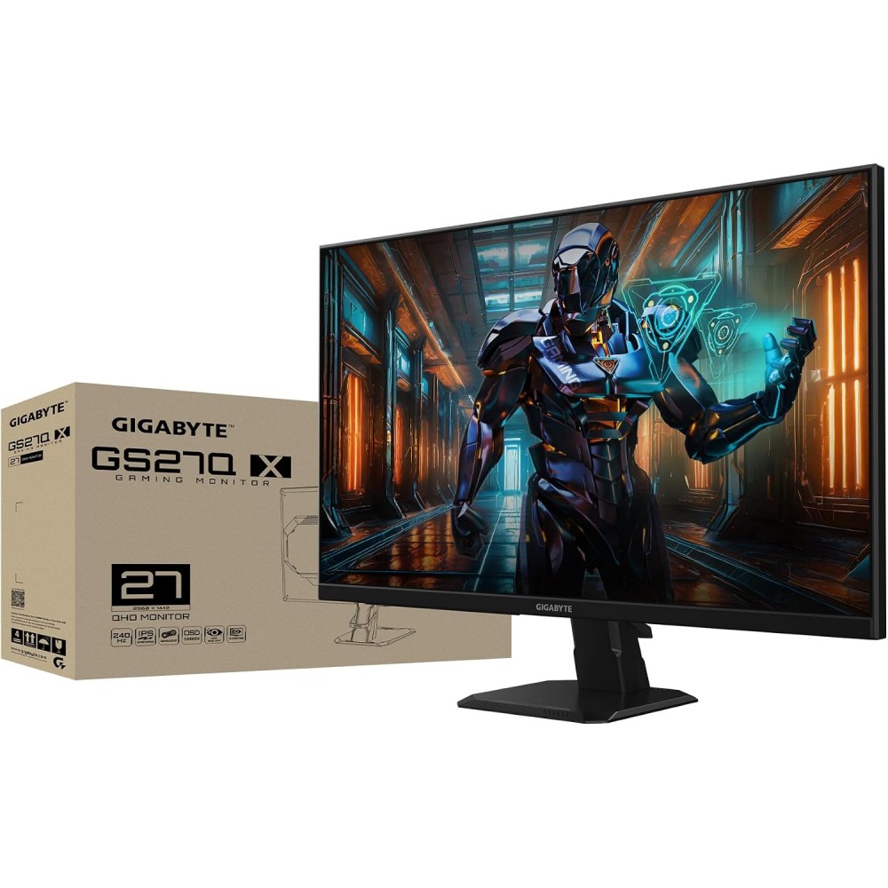 GIGABYTE GS27Q X 27" - SS IPS - 2K - 250Hz OC - 1MS - HDR GIGABYTE GS27Q X 27" - SS IPS - 2K - 250Hz OC - 1MS - HDR