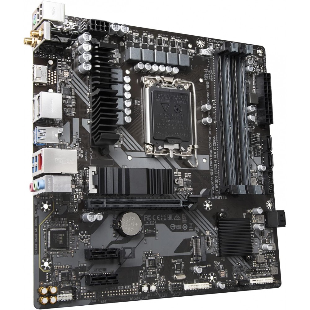 GIGABYTE B760M DS3H AX DDR4