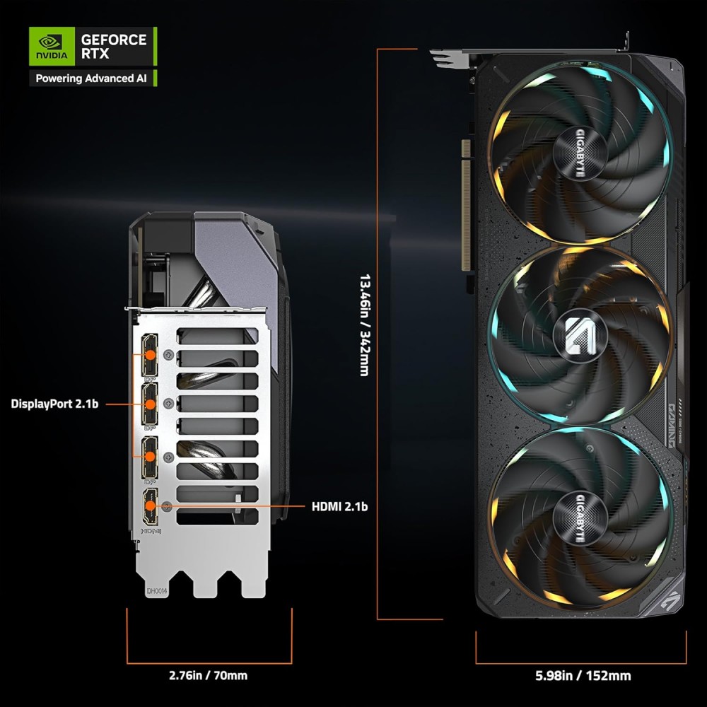 GIGABYTE RTX 5090 GAMING OC 32GB GDDR7