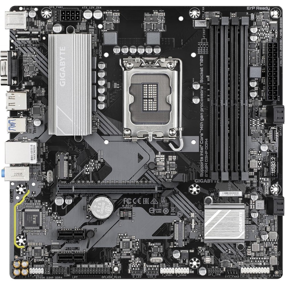 GIGABYTE B760M DS3H DDR4