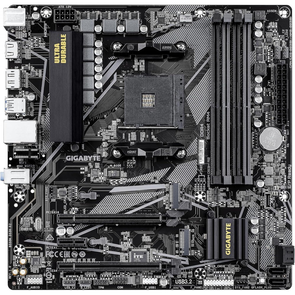 GIGABYTE B550M DS3H R2