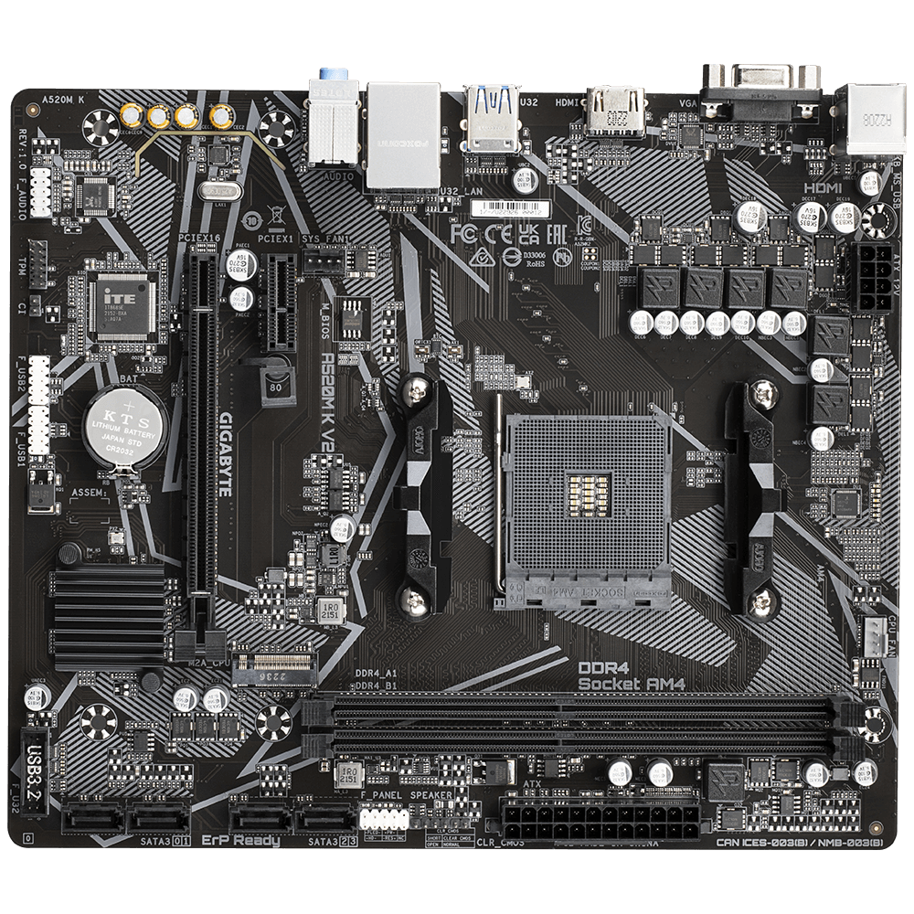 Gigabyte A520M K V2