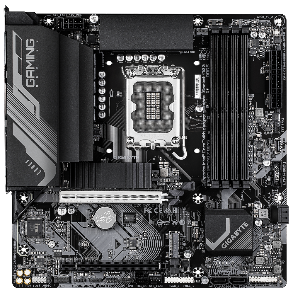 GIGABYTE B760M GAMING X GEN5