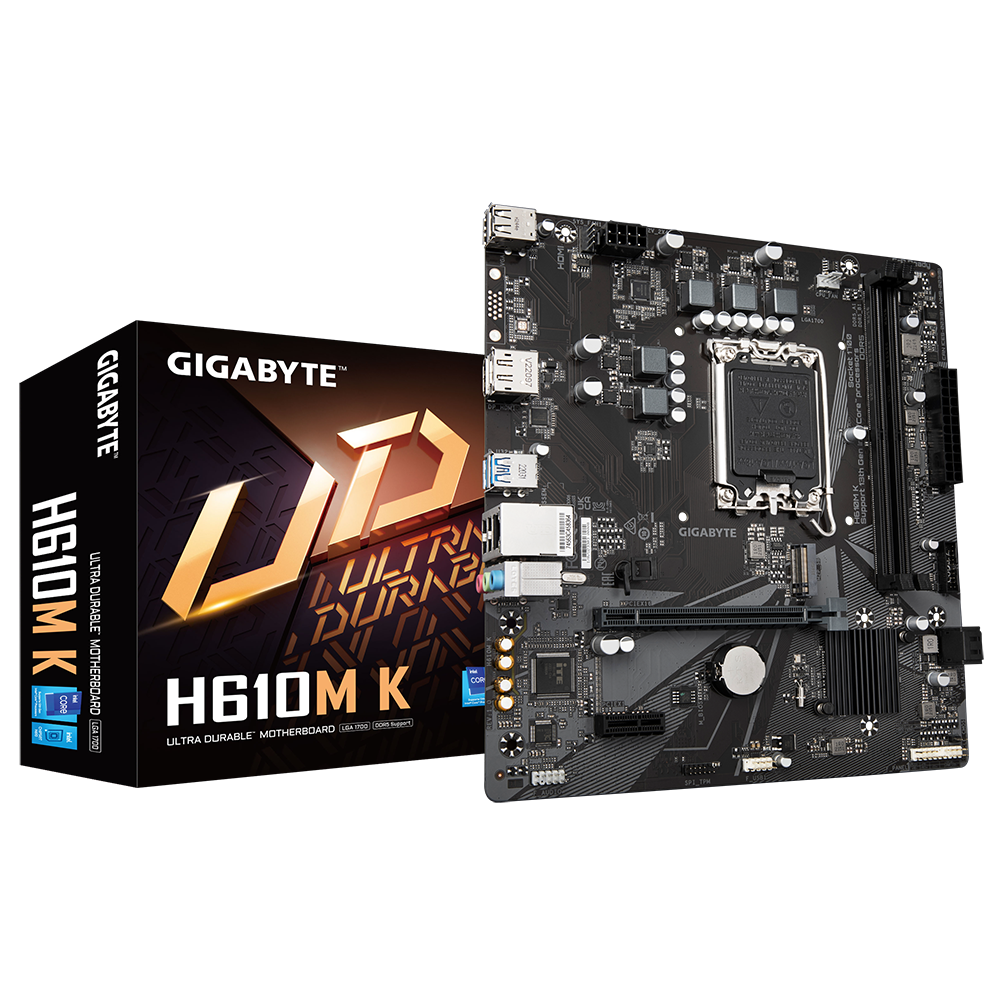GIGABYTE H610M K DDR4 LGA 1700