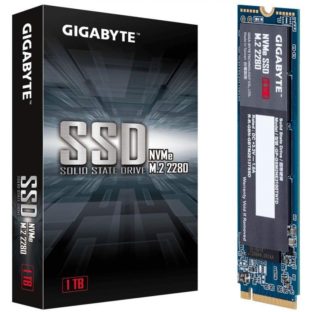 Gigabyte   GEN 3.0 NVMe 1TB  (R 2500 / W 2100)