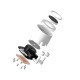 ID-COOLING FX 360 LCD ARGB Liquid Cooling White ID-COOLING FX 360 LCD ARGB Liquid Cooling White