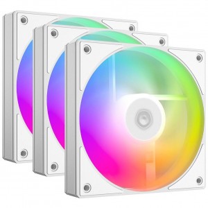 ID-COOLING AS-120-W TRIO ARGB PWM 3Fans White