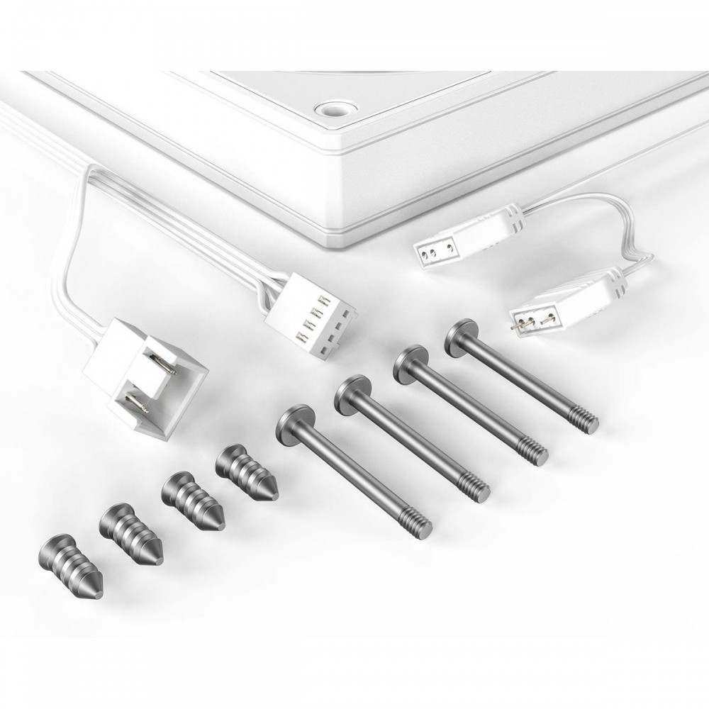 ID-COOLING AS-120-W TRIO ARGB PWM 3Fans White ID-COOLING AS-120-W TRIO ARGB PWM 3Fans White