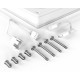 ID-COOLING AS-120-W TRIO ARGB PWM 3Fans White ID-COOLING AS-120-W TRIO ARGB PWM 3Fans White