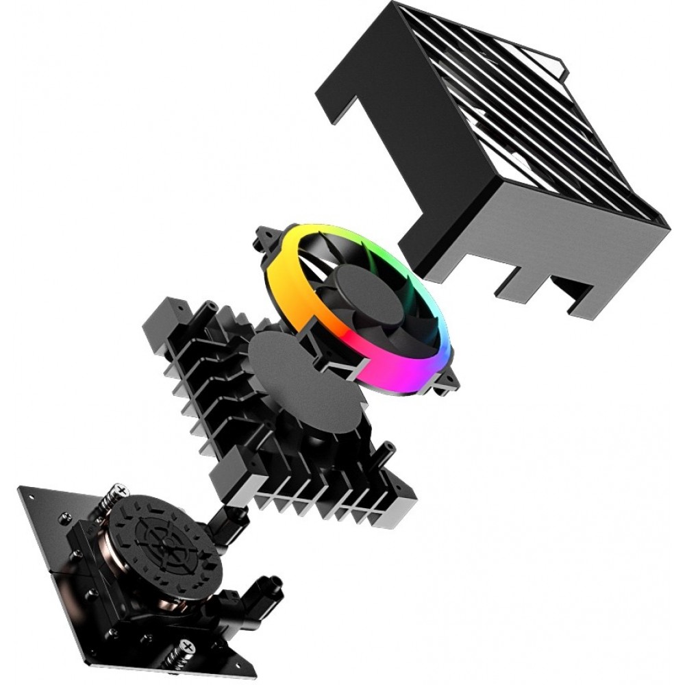 ID-Cooling DASHFLOW 360 XT PRO ARGB Liquid Cooling Black