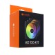 ID-COOLING AS-120-K TRIO ARGB PWM 3Fans Black